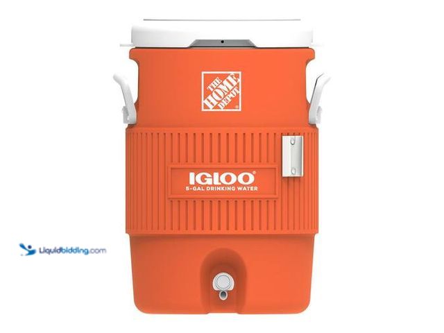 Lot 49-3616581 - IGLOO 5 Gallon Seat Top Beverage Jug Cooler - Unused - Model # 1006909896