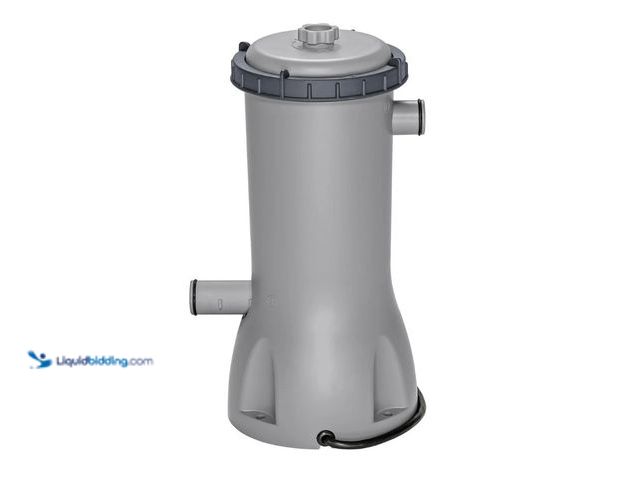 Lot 49-5543684 - Flowclear Pool Filter Pump. UPC:
821808131754. Used and dirty.