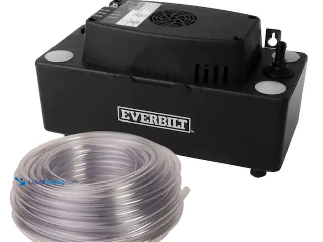 Lot 49-2000383 - Everbilt 120-Volt Condensate Pump w/ Hose, Model # EB-PUMP-T, Slightly used, Unable to test, Powers ...