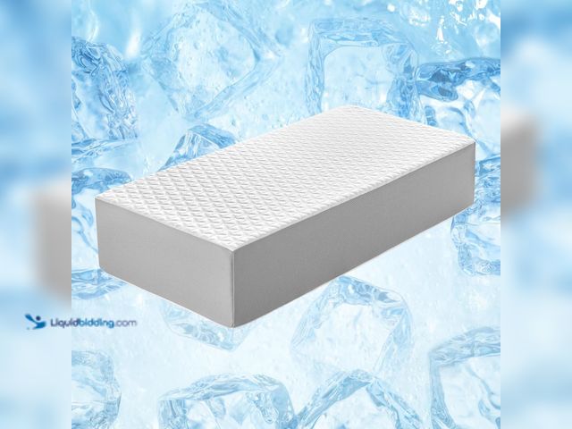 Lot 49-5406191 - Cooling Cube Pillow for Side Sleepers, Square Memory Foam Side Sleeper Pillow Firm Soft Double-Sided...