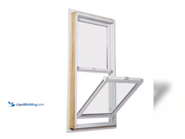 Lot 49-1569471 - Andersen 31-1/2 in. x 35-1/2 in. 200-Series White Double-Hung Clad Wood Window with White Interior L...