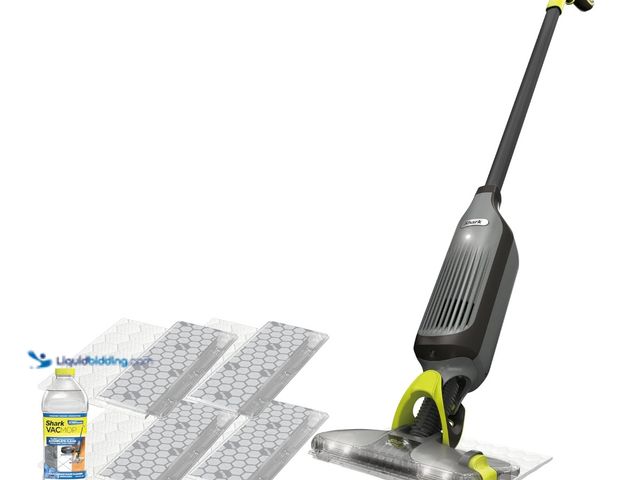 Lot 49-1555692 - Shark VACMOP Cordless Hard Floor Cleaner, Vacuum and Spray Mop, Powerful Suction, Lightweight, LED H...