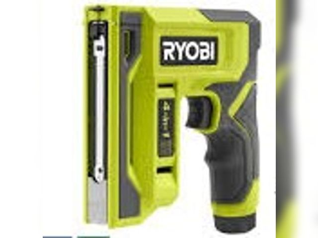 Lot 49-5415496 - RYOBI USB Lithium Cordless Craft 4-in-1 Stapler/Nailer Kit with 3.0 Ah Battery and Charging Cable. M...