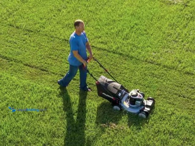 Lot 49-2020853 - Murray 22 in. 140 cc Briggs & Stratton Walk Behind Gas Self-Propelled Lawn Mower with Front Wheel Dr...