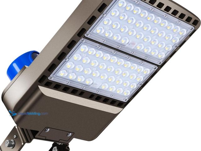 Lot 49-3564552 - ledmo 300W LED Parking Lot Light Slip Fitter Mount 36000LM 5000K Outdoor Commercial Area Flood with ...