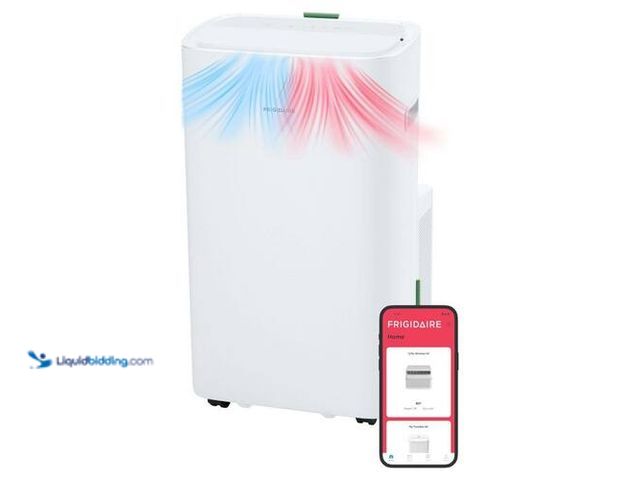 Lot 49-3617101 - Frigidaire 10,000 BTU Portable Air Conditioner with Supplemental Heater and Dehumidifier in White mo...