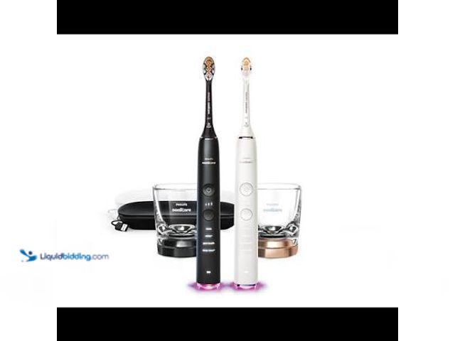 Lot 49-5544006 - Philips Sonicare DiamondClean Smart Electric Rechargeable Toothbrush, 2-pack Black and Rose gold. Mo...