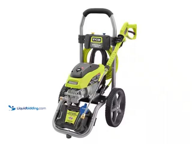 Lot 49-1567955 - RYOBI 2500 PSI 1.2 GPM High Performance Cold Water Electric Pressure Washer, Model # RY142500, Sligh...