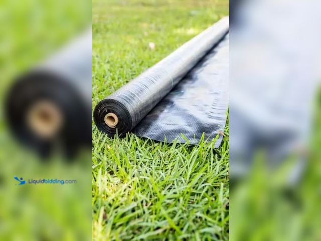 Lot 49-3614393 - Vigoro 6 ft x 100 ft Woven Polypropylene Ground Cover Landscape Fabric, Model # NWVGC6100, Unused.  ...
