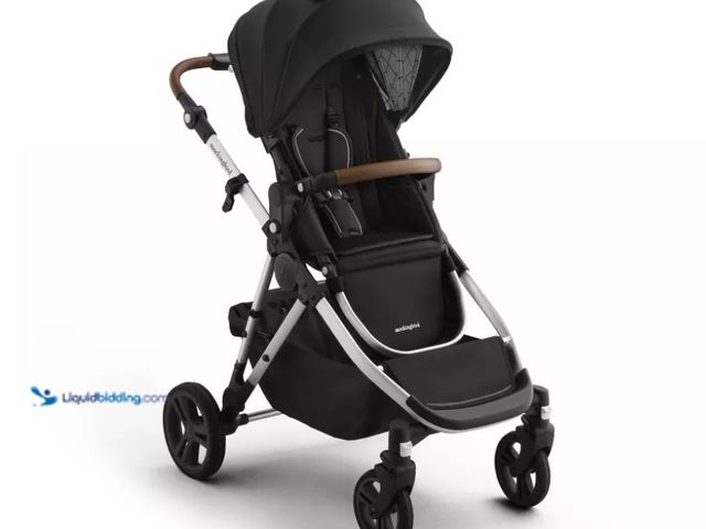 Lot 49-5552780 - Mockingbird Modular Single-to-Double Full Size Stroller 3.0 - Black Windowpane: Adjustable Handle, C...