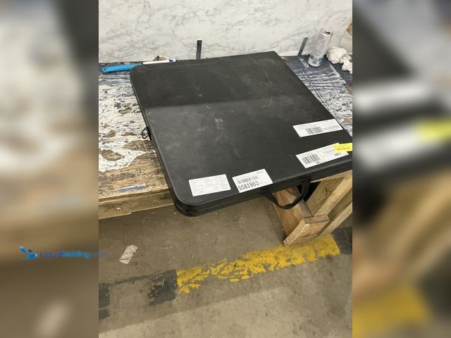Lot 49-5581902 - Small Folding Table Black Used