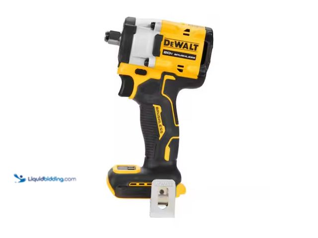 Lot 49-1622559 - DEWALT ATOMIC 20V MAX Cordless Brushless Variable-Speed 1/2" Impact Wrench, Tool Only, Used Conditio...