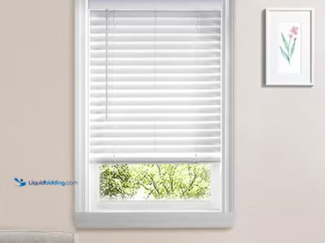 Lot 49-2025272 - Lot of (3) Home Decorators Collection White Cordless Faux Wood Blinds for Windows with 2 in. Slats -...