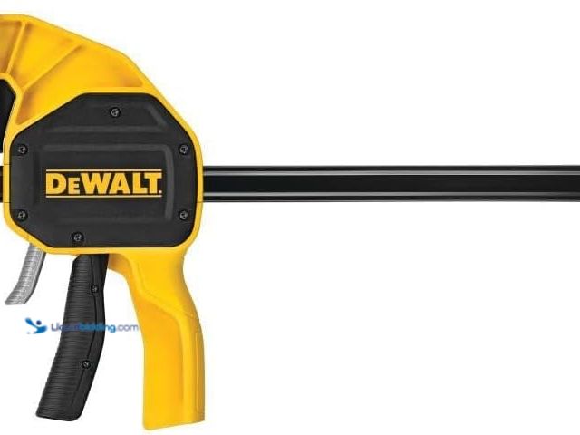 Lot 49-5458848 - DEWALT Bar Clamp, Extra Large Trigger, 12-Inch (Model: DWHT83185). Unused