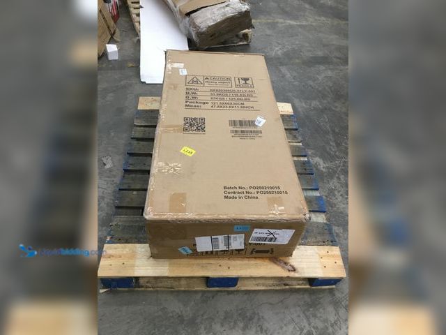 Lot 49-5410264 - FUFU&GAGA White Armoire. [Model #LJY-KF020366-01] Unused