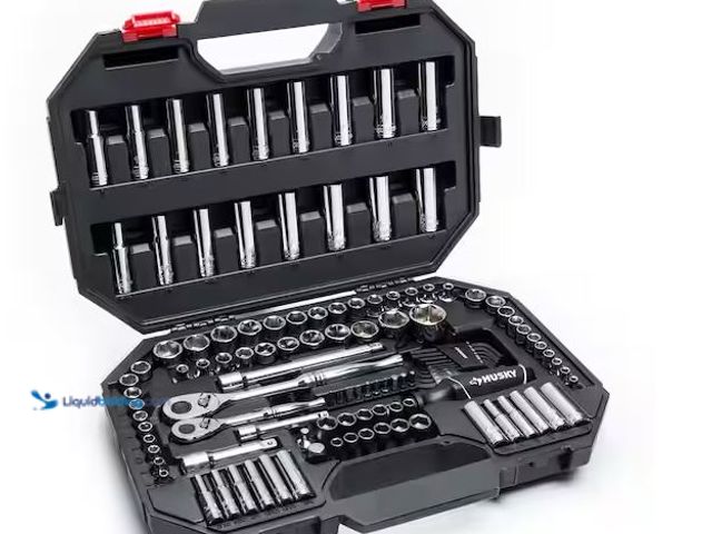 Lot 49-3472069 - Husky Mechanics Tool Set (119-Piece) Model # H119MTS, Slightly Used, Missing 2 Bits, Case Missing 1 ...