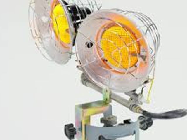 Lot 49-5483346 - Dyna-Glo Double Burner 30,000 BTU Radiant Tank Top Propane Portable Heater. Model # TT30000M. Unused