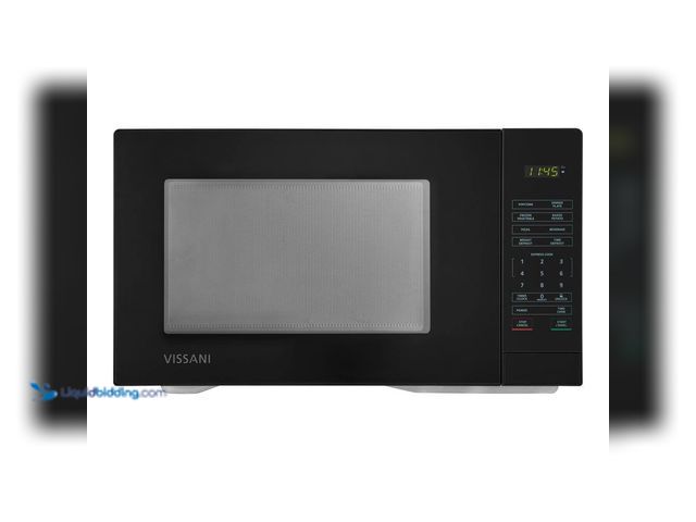 Lot 49-5487098 - Vissani
1.1 cu. ft. Countertop Microwave Oven in Black (powers on) Unused