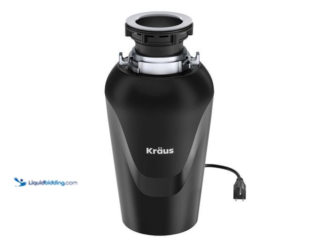 Lot 49-5435796 - KRAUS
WasteGuard 3/4 HP Continuous Feed Garbage Disposal with Ultra-Quiet Motor for Kitchen Sinks w...