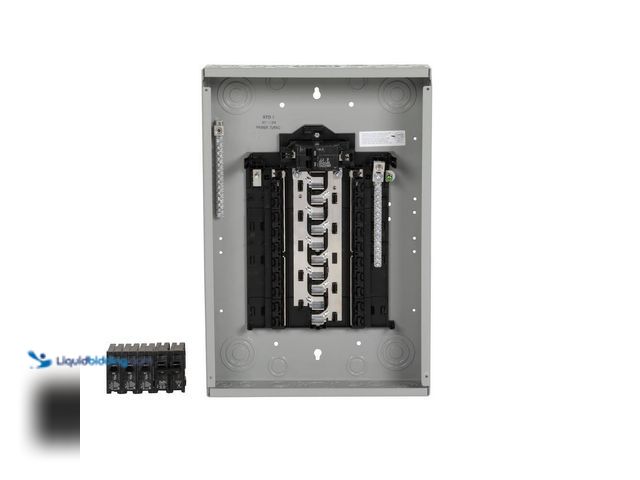 Lot 49-5453419 - Siemens SN Series 100 Amp 20-Space 20-Circuit Main Breaker Plug-On Neutral Load Center Value Pack. [...