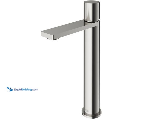 Lot 49-5413491 - VIGO
Gotham Single Handle Single-Hole Bathroom Vessel Faucet in Brushed Nickel New