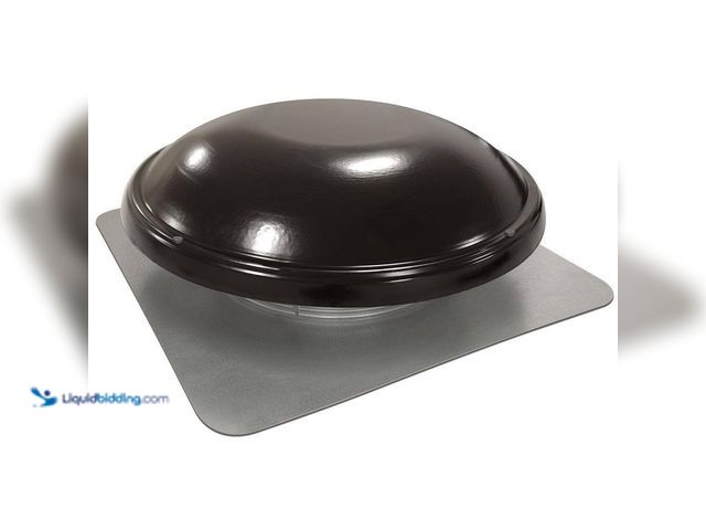 Lot 49-5435437 - Master Flow
1250 CFM Black Power Roof Mount Attic Fan (dusty) Used