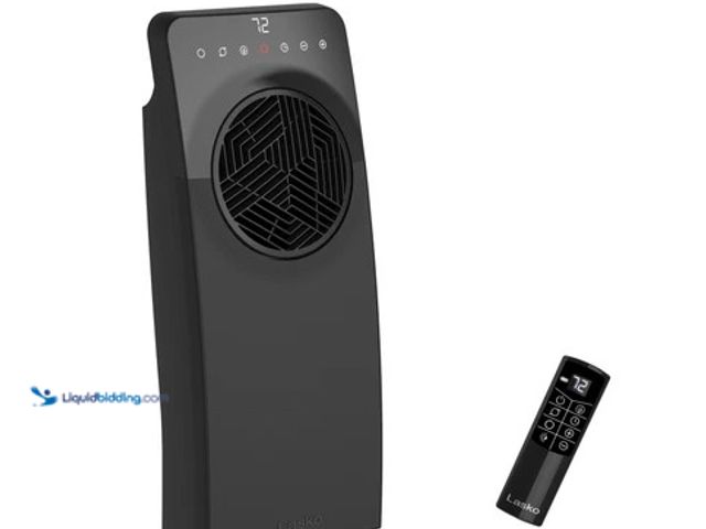 Lot 49-5484659 - Lasko Elite Collection Revolution Full-Room Ceramic Heater with Remote, CC23645, Black Used