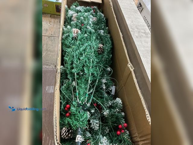 Lot 49-3529099 - 6ft Artificial Christmas Tree (attachments included) Unused