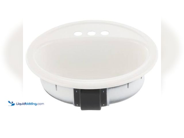 Lot 49-5446943 - Bootz Industries
Laurel Round Drop-In Bathroom Sink in White. Item is New. SKU # 481797