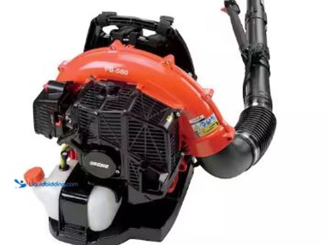 Lot 49-1517912 - ECHO
216 MPH 517 CFM 58.2cc Gas 2-Stroke Backpack Leaf Blower with Tube Throttle, Model # PB-580T, ...