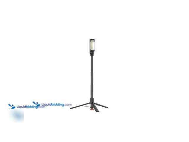 Lot 49-5575020 - Husky 800 Lumen LED Rechargeable Detachable Tripod Work Light. Model # K40526. UNUSED. TESTED AND WO...