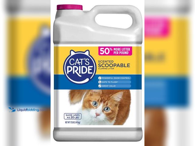 Lot 49-5542754 - Cat's Pride Scoopable Scented Lightweight Clumping Litter 12 lb Jug Unused