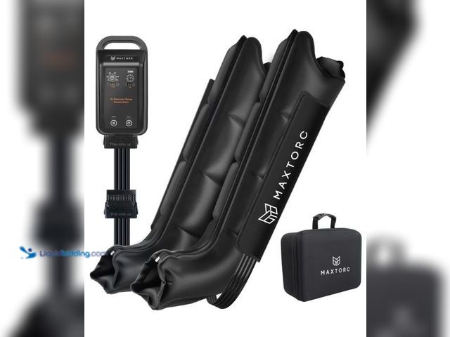 Lot 49-3432585 - FSA-HSA Eligible Leg compression massager Rechargeable Professional Air Compression Boots for Improv...