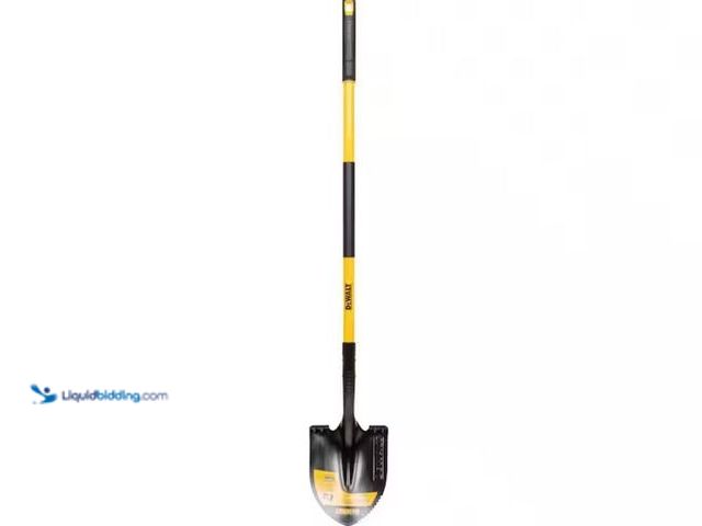Lot 49-1547631 - DEWALT 49 in. Fiberglass Handle Carbon Steel Digging Shovel, Model # DXLHA2601, Slightly used, Scuff...