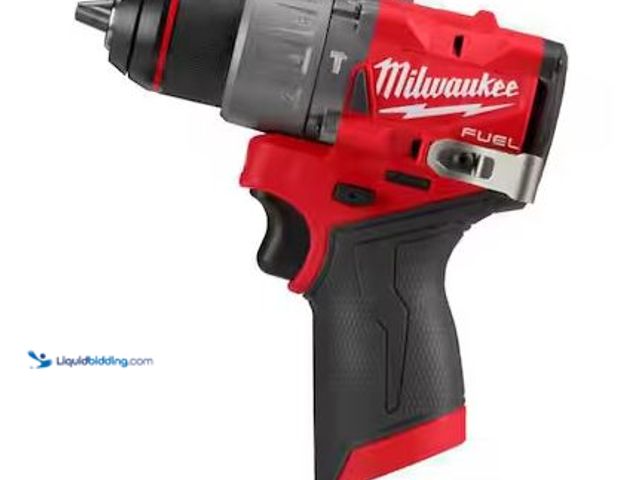 Lot 49-5460524 - Milwaukee
M12 FUEL 12V Lithium-Ion Brushless Cordless 1/2 in. Hammer Drill (Tool-Only) Internet # 3...
