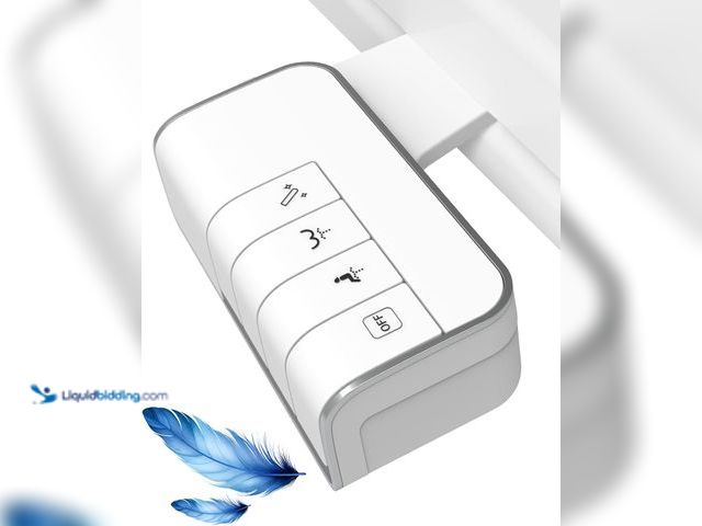 Lot 49-3528865 - Hibbent Bidet Attachment for Toilet, Non-Electric Dual Nozzle for Frontal & Rear Wash, Adjustable Wa...