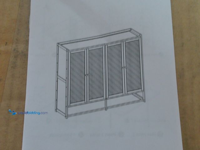 Lot 49-3472614 - 7-Tier Bamboo Shoe Cabinet Shoe Storage Cabinet with Doors, 36-40 Pairs Freestanding Shoes Cabinet O...