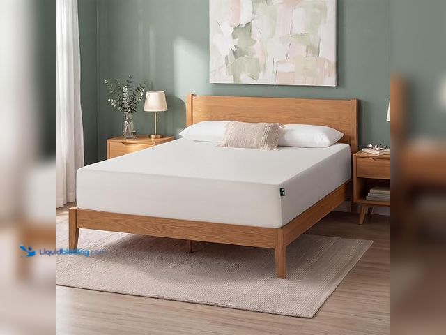 Lot 49-1631928 - Zinus 12 Inch Queen Green Tea Memory Foam Mattress, Medium Firm Feel | Pressure-Relieving Comfort & ...
