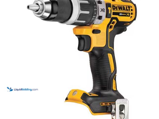 Lot 49-1630935 - DEWALT 20V MAX XR with Tool Connect Cordless Brushless 1/2 in. Hammer Drill/Driver With (1) 20V 1.5 ...