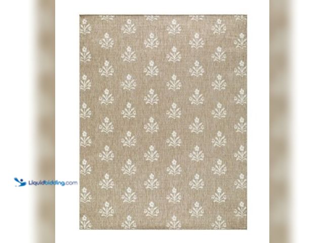 Lot 49-2022972 - My Texas House Isla Outdoor Area Rug 5'3 x 7', Model # 17414658803, MSRP $87, New.   Ref#WAL0909