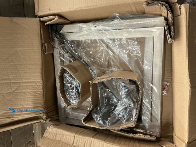 Lot 49-5463239 - Wooden Lamp (attachments and hardware included) (unable to test) Unused