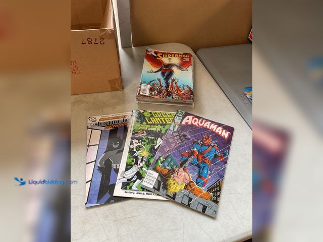 Lot 49-5515580 - Other LOT OF 20 COLLECTIBLE COMIC BOOKS FROM DC, MARVEL AND MORE INCLUDING AQUAMAN, GREEN LANTERN, J...