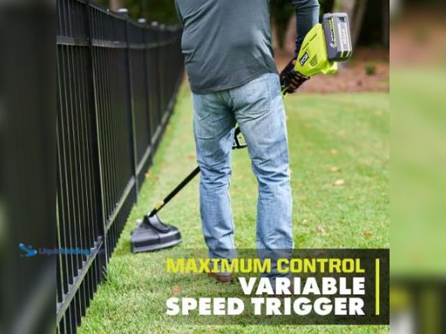 Lot 49-3473129 - RYOBI 40V 15 in. Cordless String Trimmer, Model # RY40PH01, Used, Tested works, No attachments.  Ref...