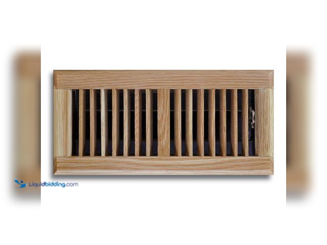 Lot 49-3512449 - T.A. Industries
4 in. x 14 in. Oak Floor Diffuser (2 PK) (Unused)