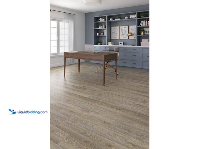 Lot 49-5437723 - Approx 390 Sq Ft. Home Decorators Collection Bennett Valley Oak 12 mm T x 8 in. W Waterproof Laminat...