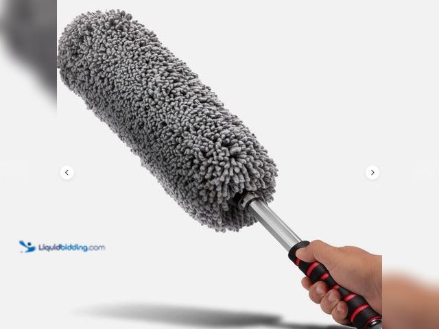 Lot 49-1513511 - (lot of 2)Deluxe Soft Microfiber Duster with Telescopic Handle for Ultimate Exterior Care, Model# 00...