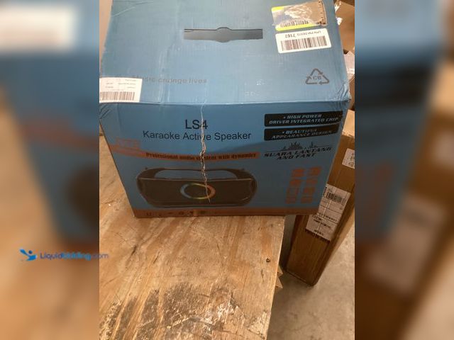 Lot 49-5411628 - Portable Karaoke Speaker. Slightly used