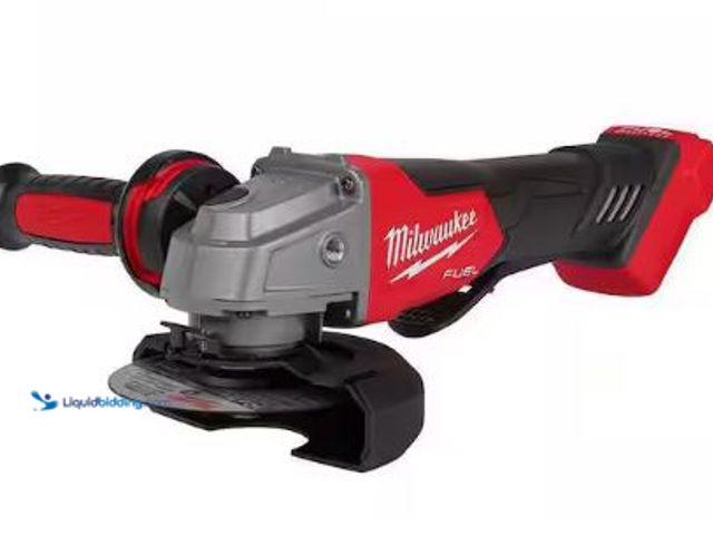 Lot 49-1625358 - Milwaukee M18 FUEL 18V Lithium-Ion Brushless Cordless 4-1/2 in./5 in. Grinder w/Paddle Switch (Tool-...