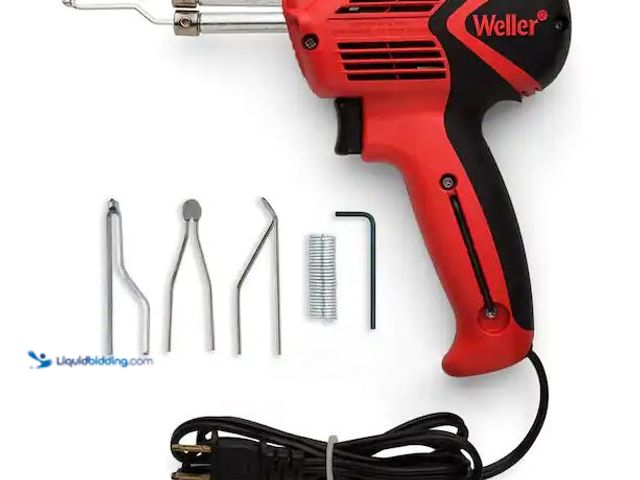 Lot 49-1568477 - Weller 100-Watt/140-Watt Soldering Gun Kit Model # 9400PKS, Slightly Used  Ref#SR1230