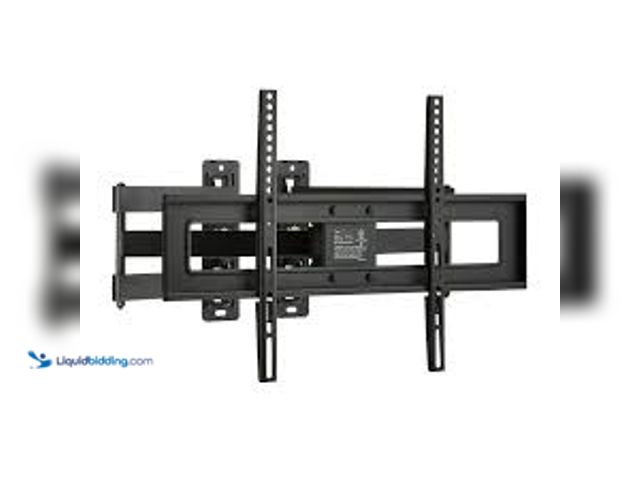 Lot 49-5544587 - onn Corner Full Motion TV Mount for 37" to 70" TVs, UL Listed, swivel ±60°, up to ±20°Tilting. Model...